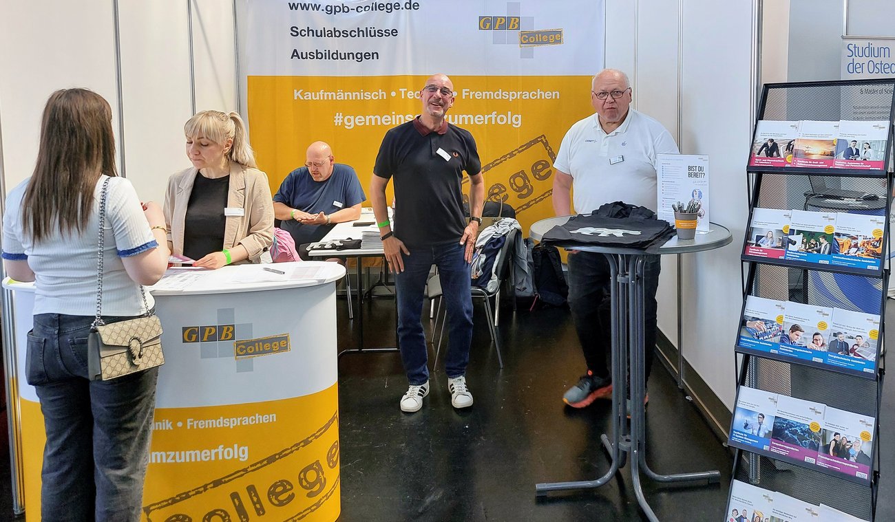 Beratung am Messestand
