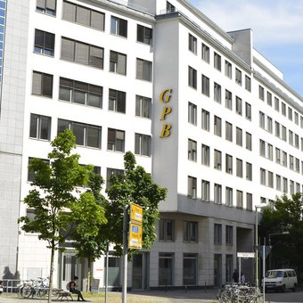 blick auf ein Gebäude in Berlin-Mitte