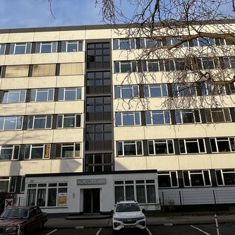 Blick auf das Gebäude Standort Pankow