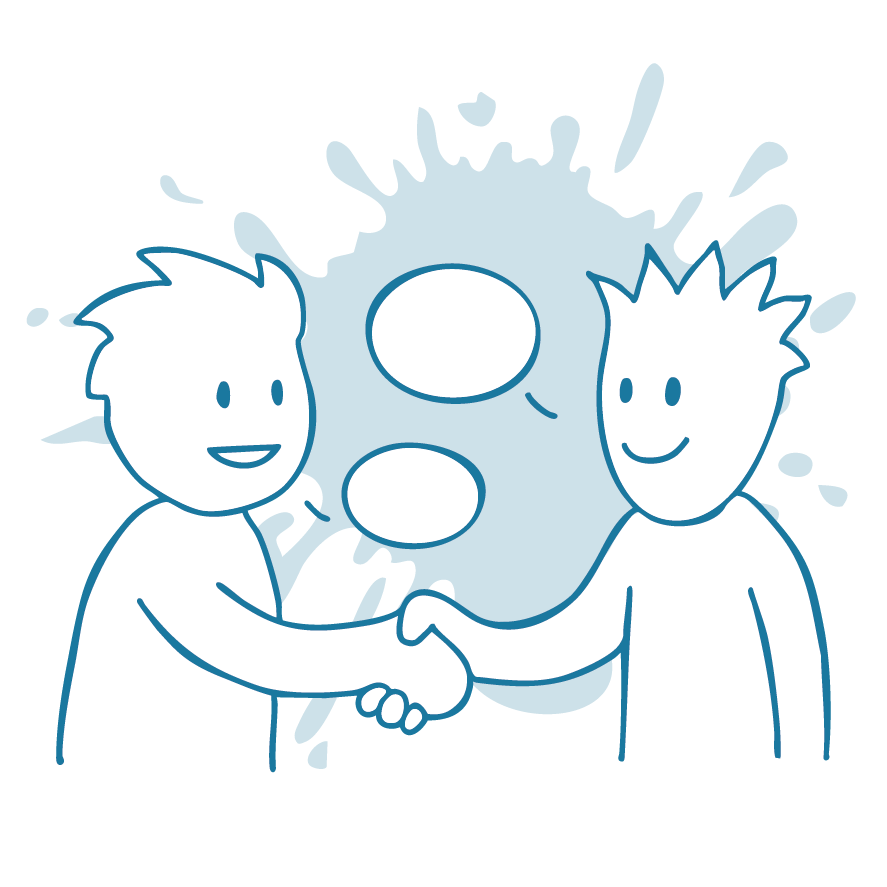 Symbolbild für Sprach- und Verhandlungsstärke